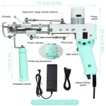 跨境簇绒枪套件二合一手工DIY地毯织机 电针织机电枪