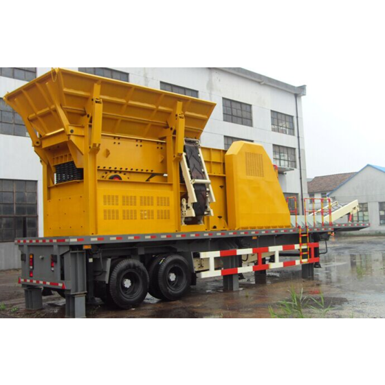 颚式移动破碎站